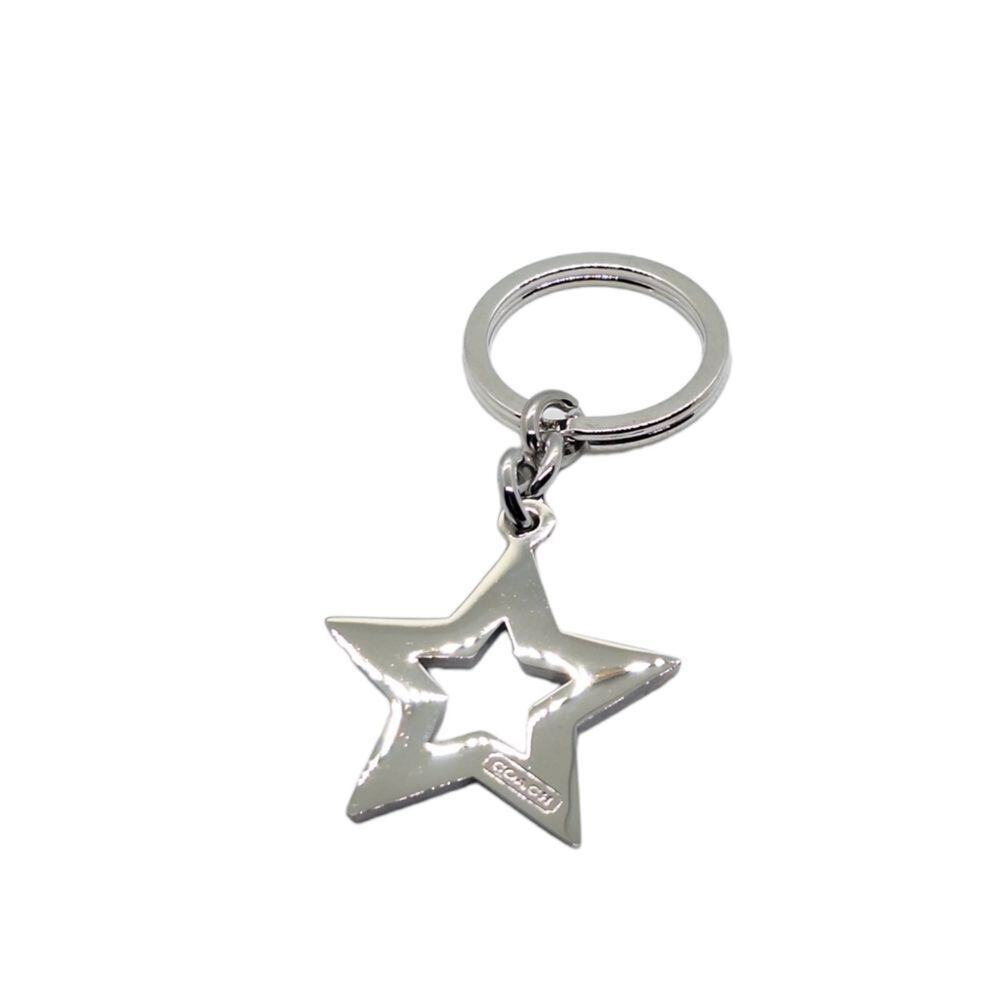 COACH Rare Vintage Star Keychain Purse Charm - Picture 4 of 4